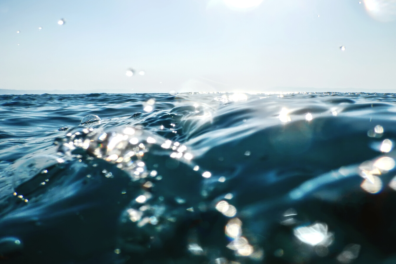 Ocean Water Surface, Ocean Water Background